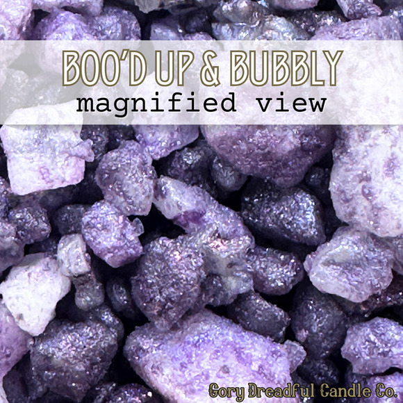 BOO'D UP & BUBBLY Sizzling Room Salt Crystal Potpourri: Floral Bubble Bath Scent - Picture 5 of 10